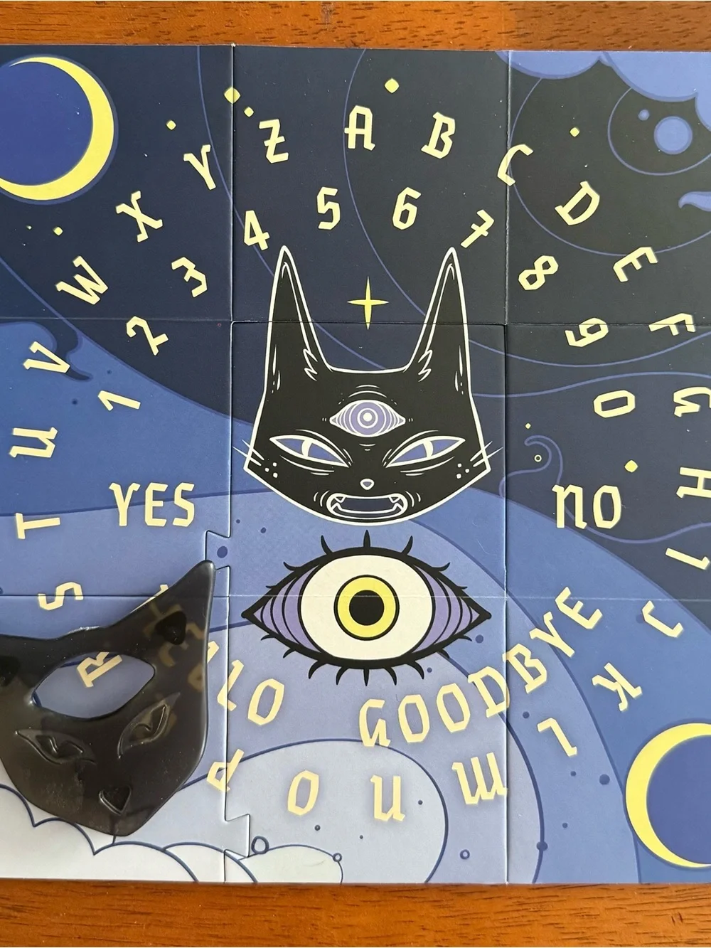 Travel/Pocket Cat Theme Ouija Board